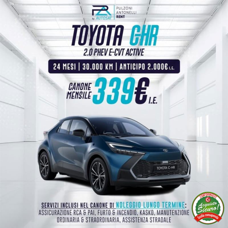 Toyota Toyota C-HR 2.0 phev Active fwd e-cvt