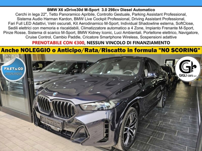 BMW X6 xdrive30d MSport Pro auto