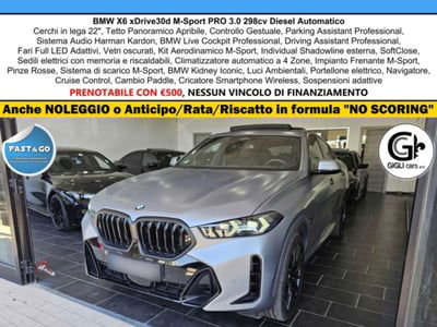 BMW X6 xdrive30d MSport Pro auto nuova