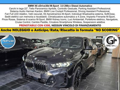 BMW X6 xdrive30d MSport Pro auto nuova