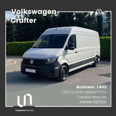 Volkswagen Veicoli Commerciali crafter Furgone 35 2.0 bitdi 177cv L4H3 usato