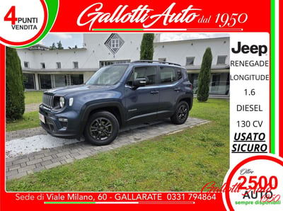 Jeep Renegade 1.6 Mjt 130 CV Longitude usata