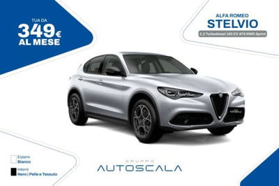 Alfa Romeo Stelvio Stelvio 2.2 Turbodiesel 160 CV AT8 RWD Sprint usata