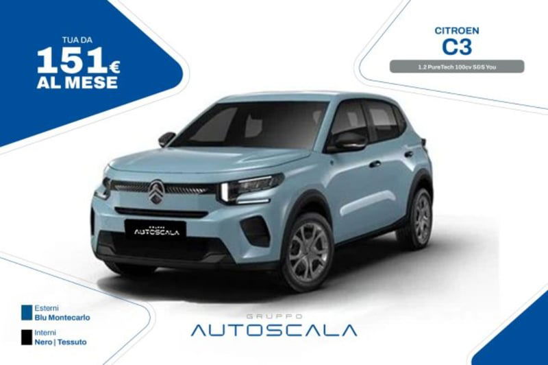 Citroen C3 Aircross 1.2 puretech turbo You 100cv