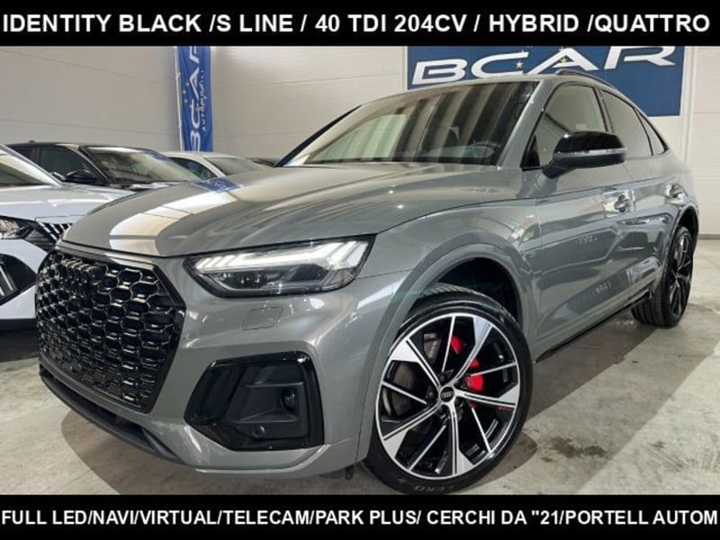 Audi Q5 Sportback 40 2.0 tdi mhev 12V Identity Black quattro s-tronic