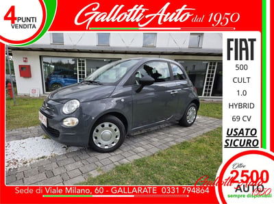 Fiat 500 1.0 Hybrid Cult usata