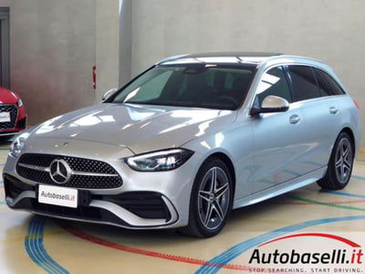 Mercedes-Benz Classe C Station Wagon 220 d mhev AMG Line Premium Plus 4matic 200cv auto usata