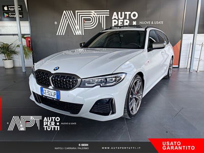 BMW Serie 3 Touring M340d  mhev 48V xdrive MSport Pro auto usata