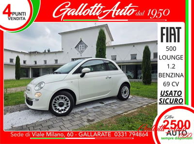 Fiat 500 1.4 16V Lounge usata