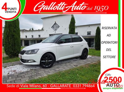 Skoda Fabia 1.4 TDI 75 CV Twin Color Design Edition Nero usata