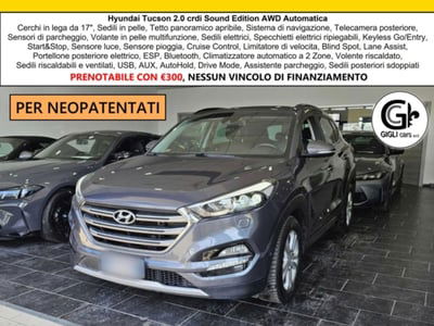Hyundai Tucson 2.0 CRDi 4WD Sound Edition usata
