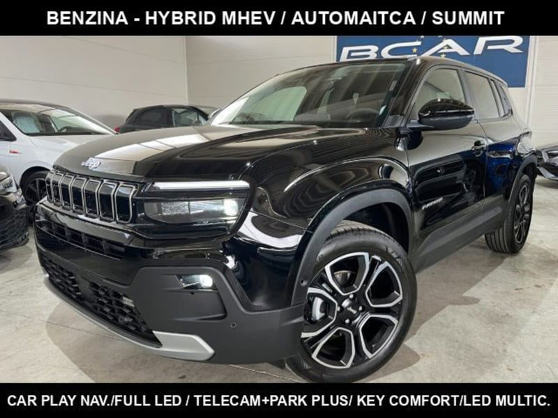 Jeep Avenger 1.2 turbo e-hybrid mhev Summit fwd 110cv edct6