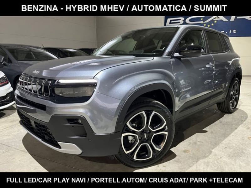 Jeep Avenger 1.2 turbo e-hybrid mhev Summit fwd 110cv edct6
