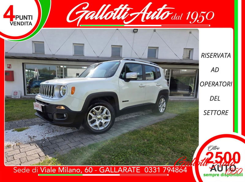 Jeep Renegade 1.6 Mjt 120 CV Limited