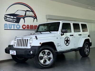 Jeep Wrangler Unlimited 2.8 CRD DPF Sahara Auto usata