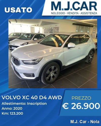 Volvo XC40 D4 AWD Geartronic Inscription usata