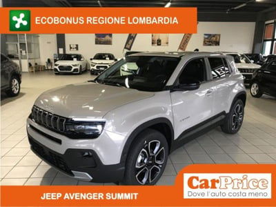 Jeep Avenger 1.2 turbo Summit fwd 100cv nuova