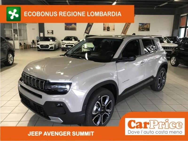 Jeep Avenger 1.2 turbo Summit fwd 100cv