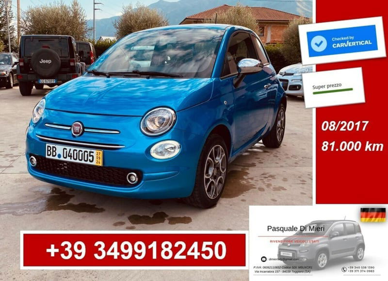 Fiat 500 1.2 Mirror