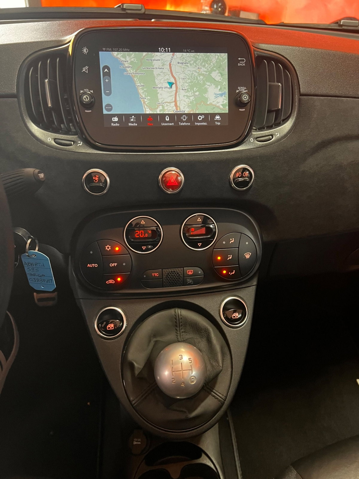 Abarth 595 Cabrio 595 C 1.4 Turbo T-Jet 180 CV Competizione (15)