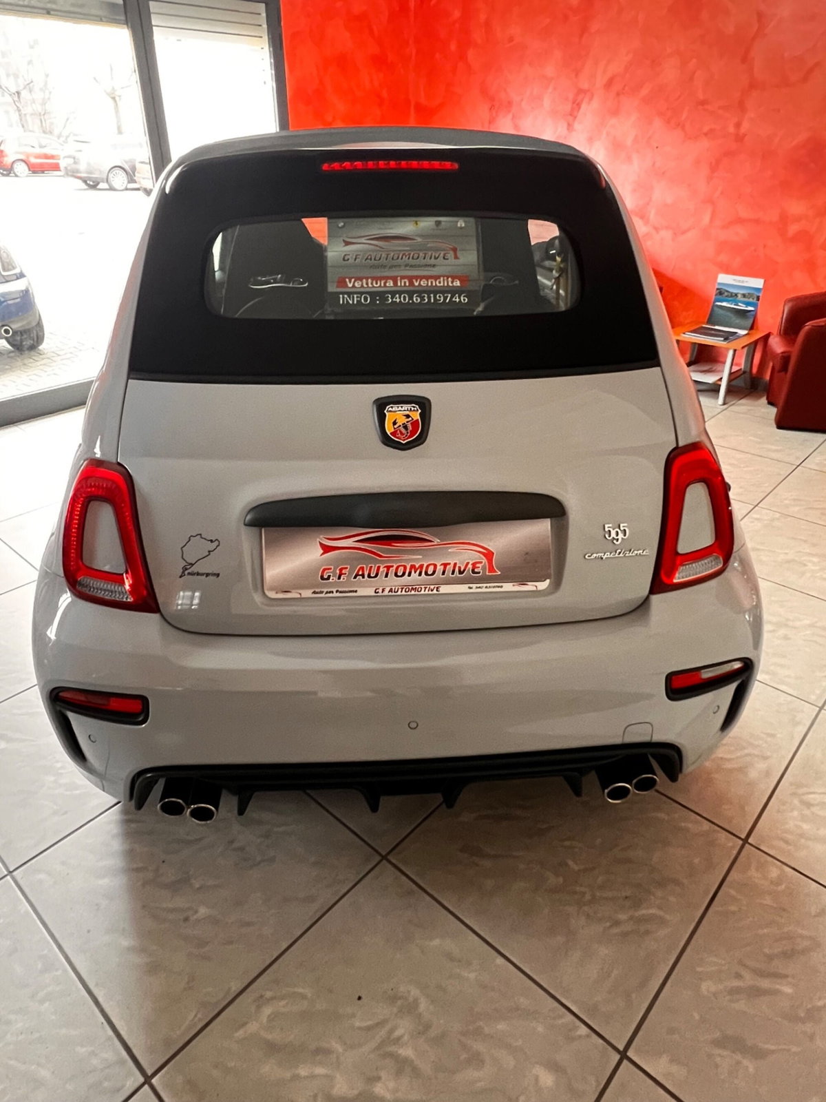 Abarth 595 Cabrio 595 C 1.4 Turbo T-Jet 180 CV Competizione (2)