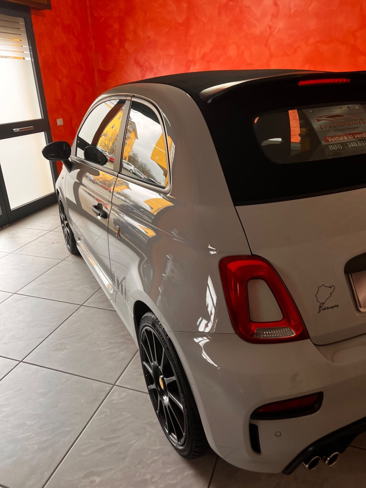 Abarth 595 Cabrio 595 C 1.4 Turbo T-Jet 180 CV Competizione (8)