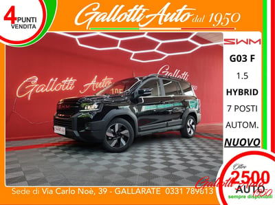 SWM G03F G03F Super Hybrid 1.5 phev ecvt nuova