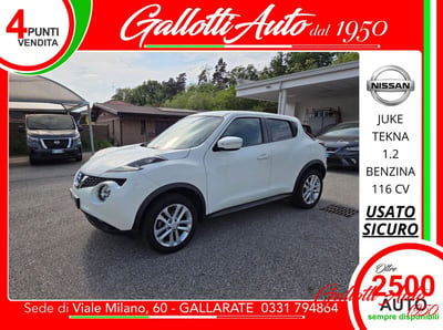 Nissan Juke 1.2 DIG-T 115 Start&Stop Tekna usata