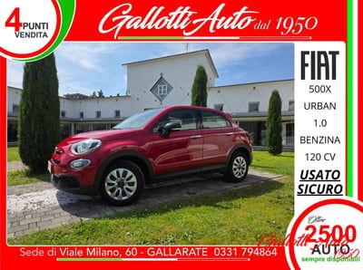 Fiat 500X 1.0 T3 120 CV Urban usata