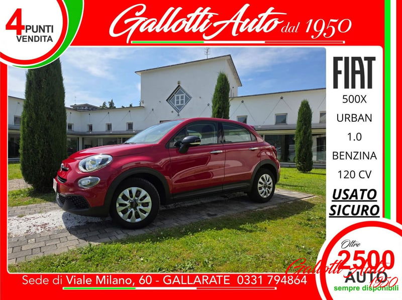 Fiat 500X 1.0 T3 120 CV Urban