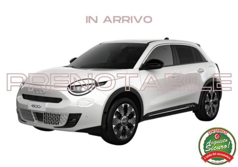 Fiat 600 1.2 hybrid La Prima 110cv auto