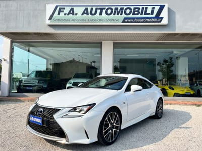 Lexus RC Hybrid F Sport usata