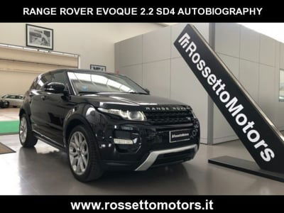 Land Rover Range Rover Evoque 2.2 Sd4 5p. Dynamic usata