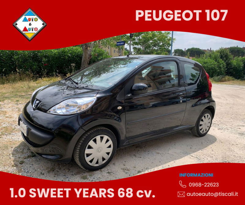 Peugeot 107 68CV 3p. Sweet Years