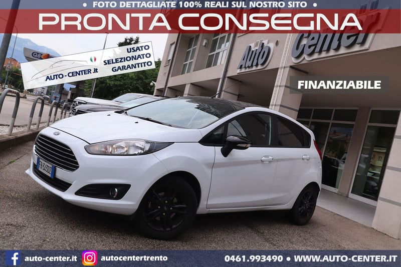 Ford Fiesta 1.0 EcoBoost 100CV 5 porte Black & White Edition