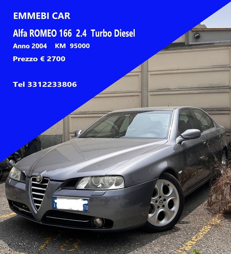 Alfa Romeo 166 2.4 JTD M-JET 20V cat Progression