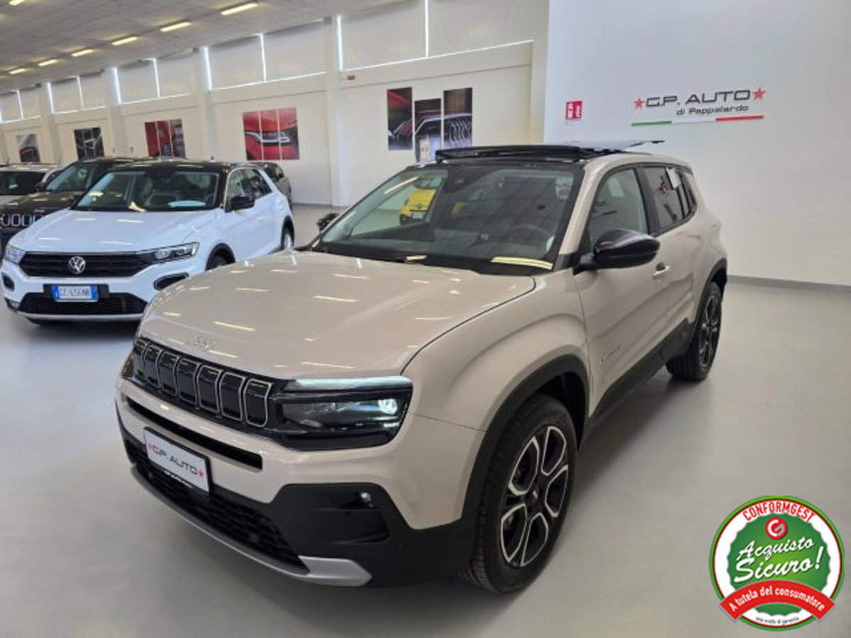 Jeep Avenger 1.2 turbo Summit fwd 100cv