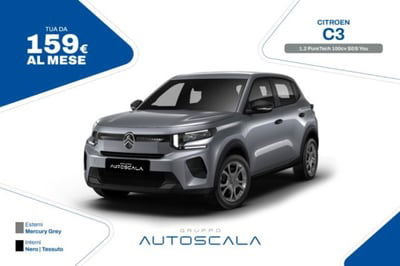 Citroen C3 1.2 puretech turbo You 100cv s&s nuova