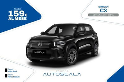 Citroen C3 1.2 puretech turbo You 100cv s&s nuova