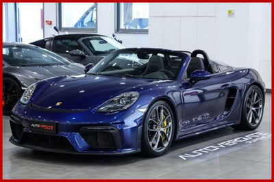 Porsche 718 Boxster  Spyder 4.0 usata