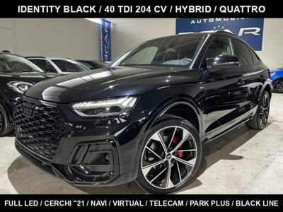 Audi Q5 Sportback 40 2.0 tdi mhev 12V Identity Black quattro s-tronic usata