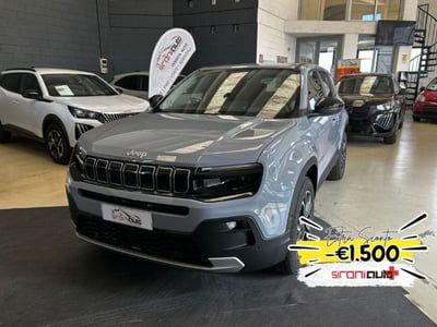 Jeep Avenger full-electric Summit fwd 156cv auto nuova