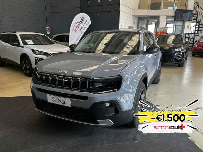Jeep Avenger full-electric Summit fwd 156cv auto