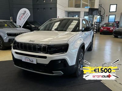 Jeep Avenger full-electric Summit fwd 156cv auto nuova