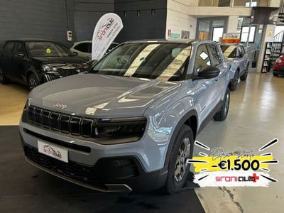 Jeep Avenger 1.2 turbo Summit fwd 100cv nuova