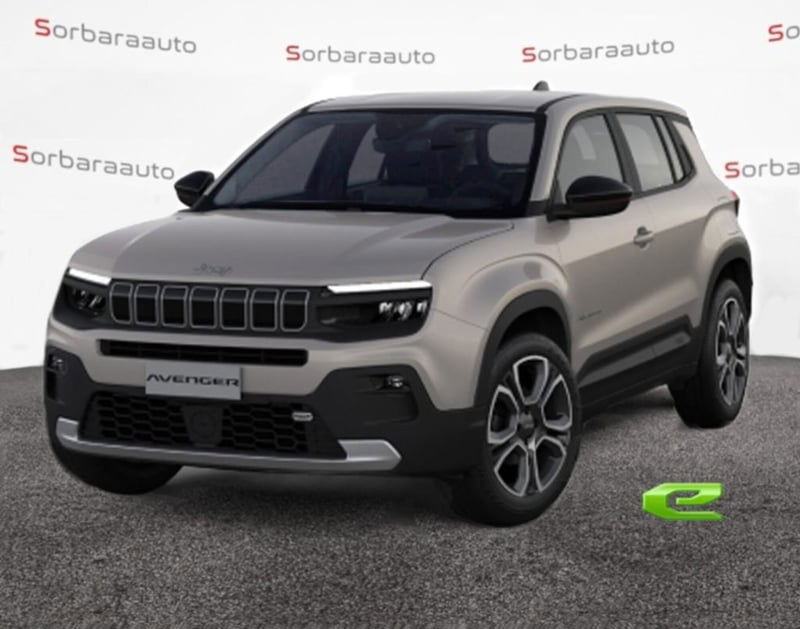 Jeep Avenger 1.2 turbo e-hybrid mhev Summit fwd 110cv edct6