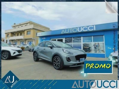 Ford Puma 1.0 EcoBoost Hybrid 125 CV S&S aut. Titanium Design usata