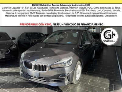 BMW Serie 2 Active Tourer 216d  Advantage usata