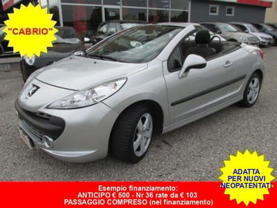 Peugeot 207 Cabrio VTi 120CV CC Tecno usata