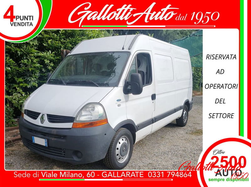 Renault Master Furgone T35/120 2.5 dCi PC-TN Fur.Vtr.Gen